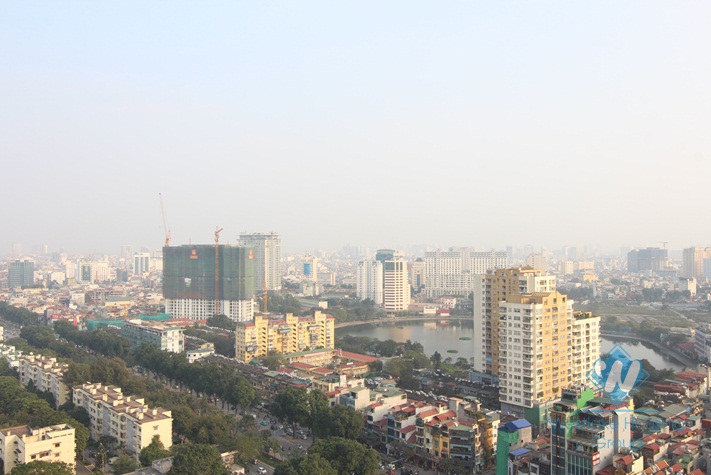 Furnished one bedroom apartment for rent in Vinhome Metropolis, Ba Dinh district, Ha Noi